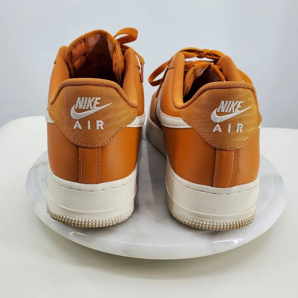 Nike Air Force 1 Low Monarch Sail Orange White FB2048-800 Mens 12.5 Sneaker‎ - Picture 3 of 11
